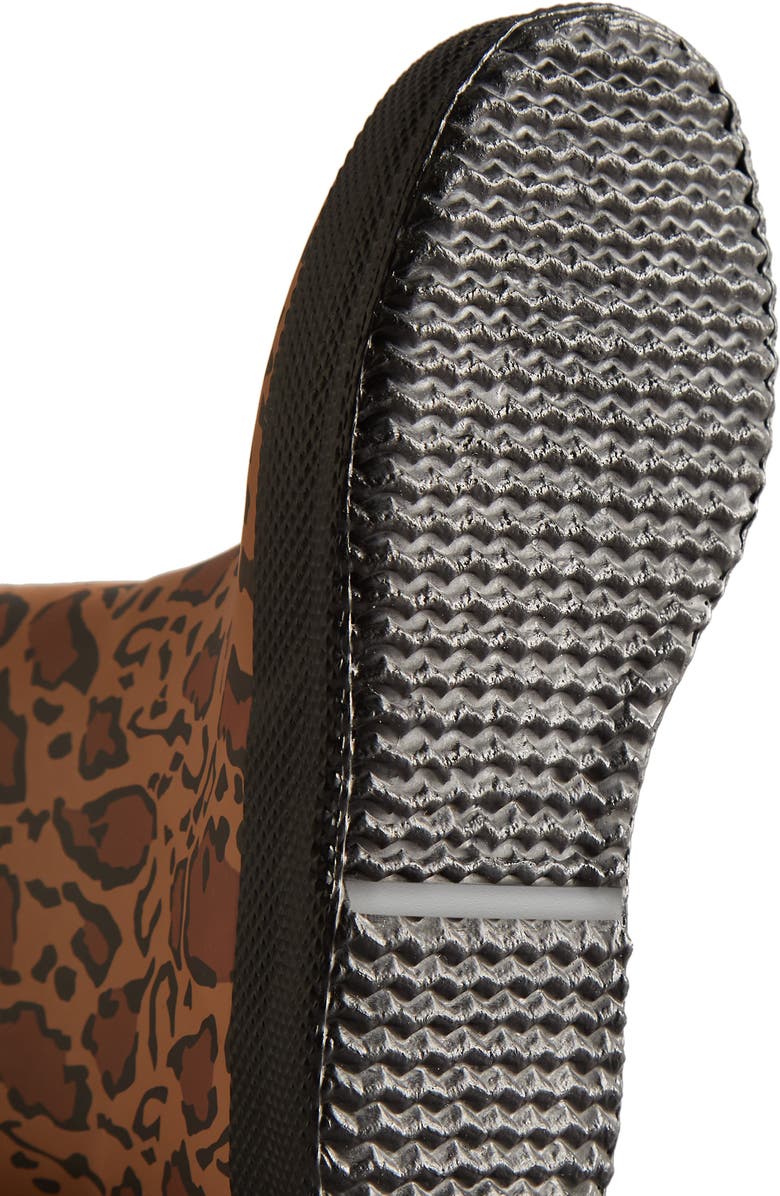 Hunter Kids' First Classic Leopard Print Rain Boot, Alternate, color,