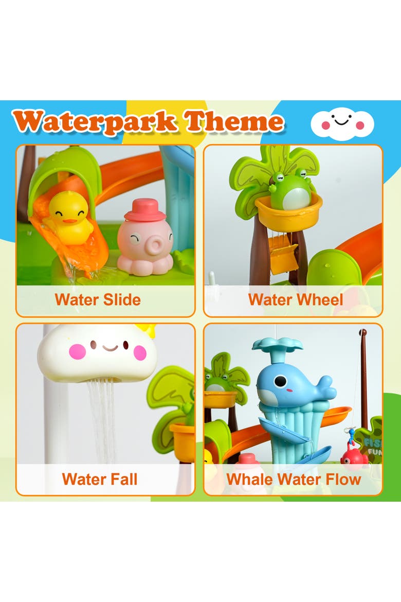 4In1 Play Sink, Running Water Faucet, Kitchen & Bath Toys, Alternate, color, Multicolored