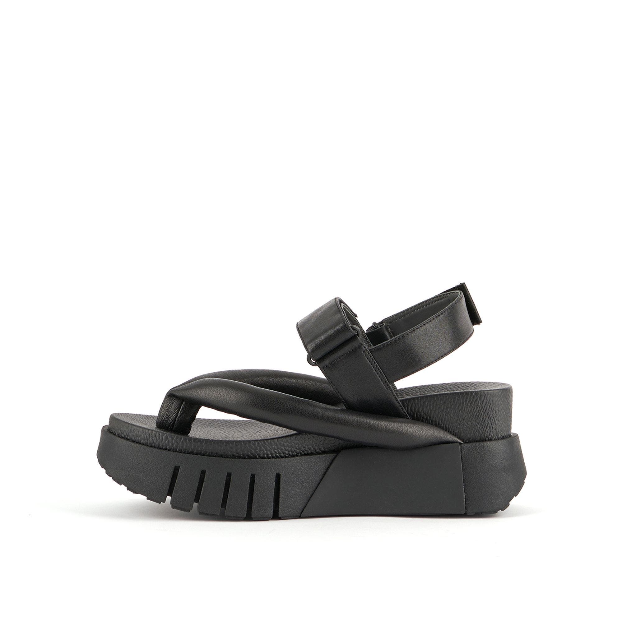 United Nude Delta Tong Sandals, Alternate, color, Black