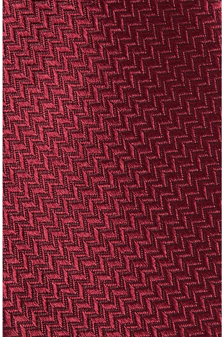 Silk Bow Tie, Alternate, color, MERLOT