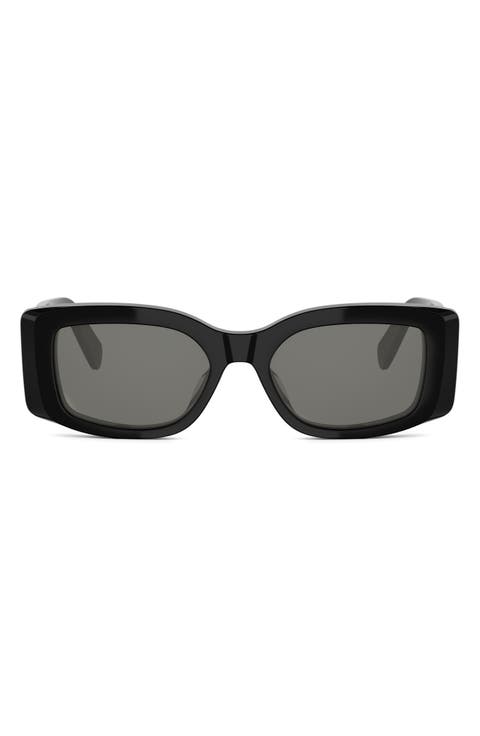 Triomphe 53mm Rectangular Sunglasses