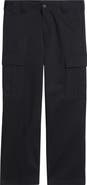 BOSS x Beckham Pago Navy Flat Front Cotton Twill Cargo Pants