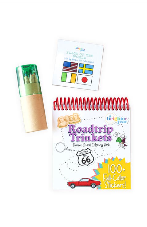 Color Your Own Scenic Routes Creative Activity Bundle