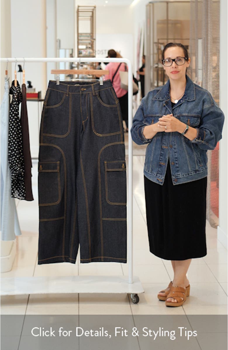 High Waist Carpenter Jeans, sales video thumbnail