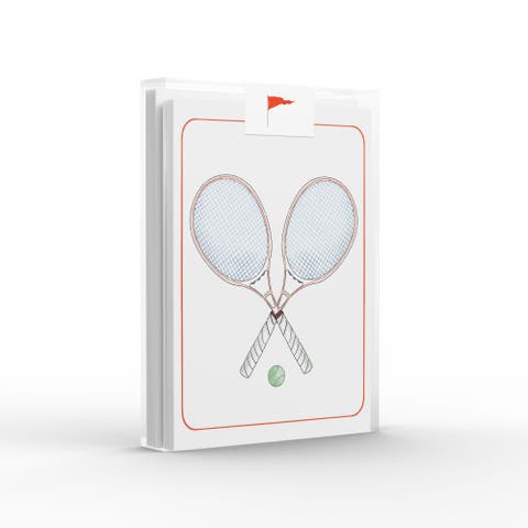 Tennis Weekender Society Greeting Card Pack Set