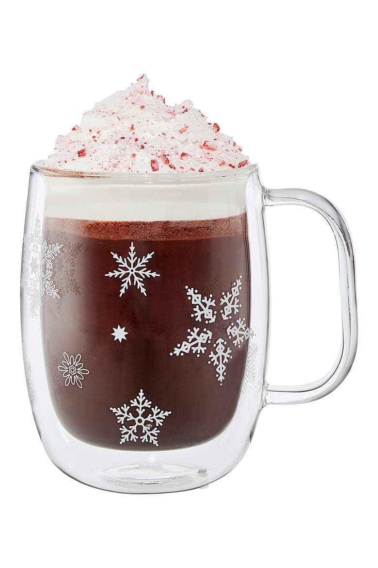 COFFEE GLASS MUG 12 OZ 355ML H, Alternate, color, STAINLESS STEEL