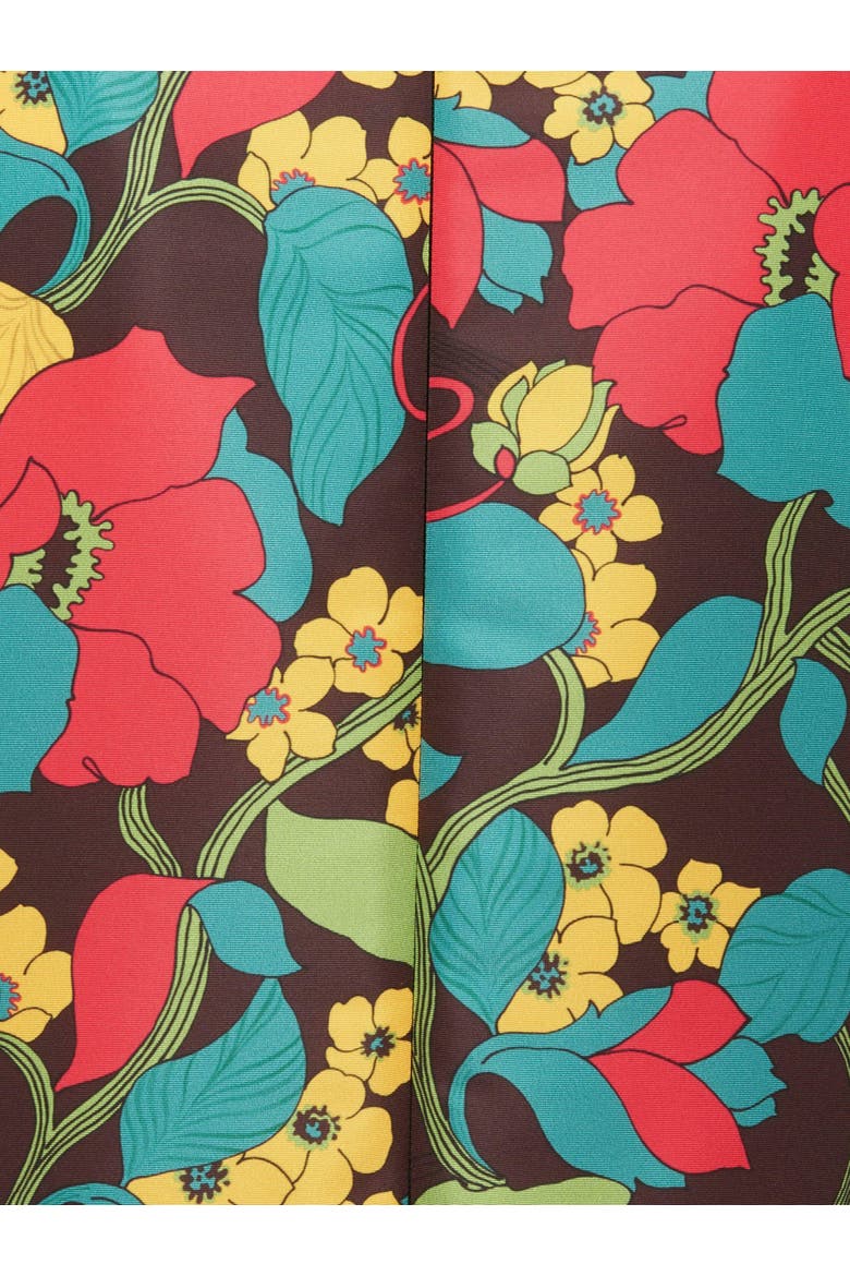 Belle Dress Vines Brown, Alternate, color, Vines Brown