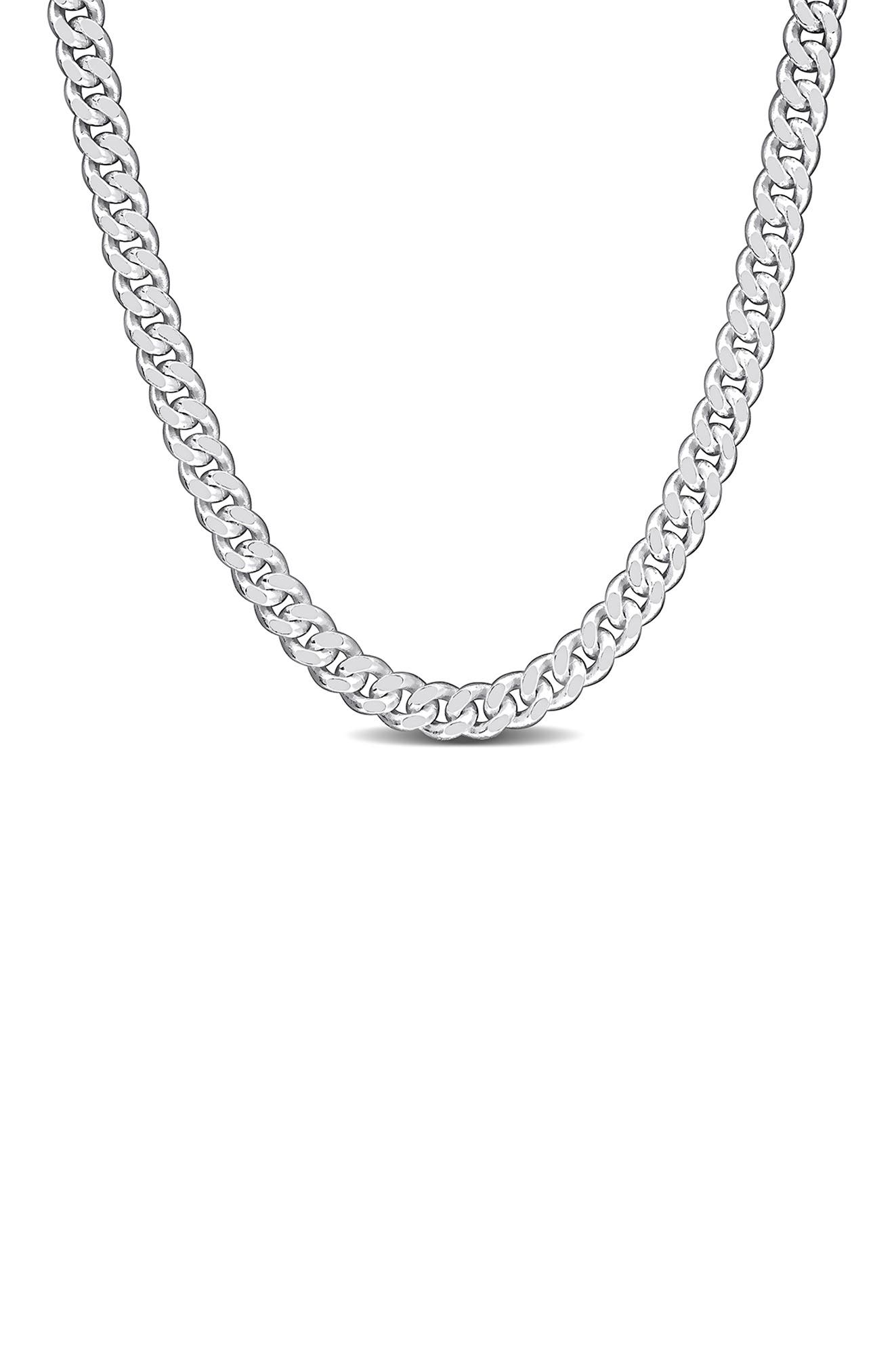 DELMAR 2.6mm Curb Link Chain Necklace