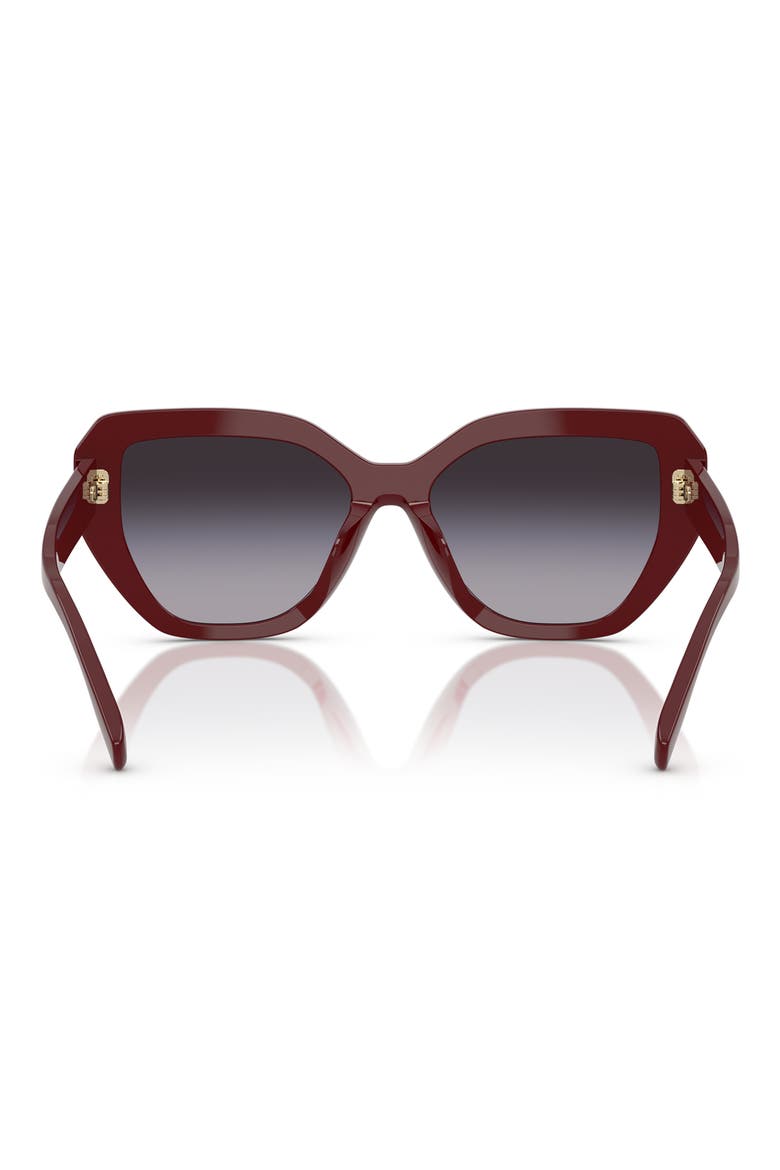 55mm Cat Eye Sunglasses, Alternate, color, GREY GRADIENT