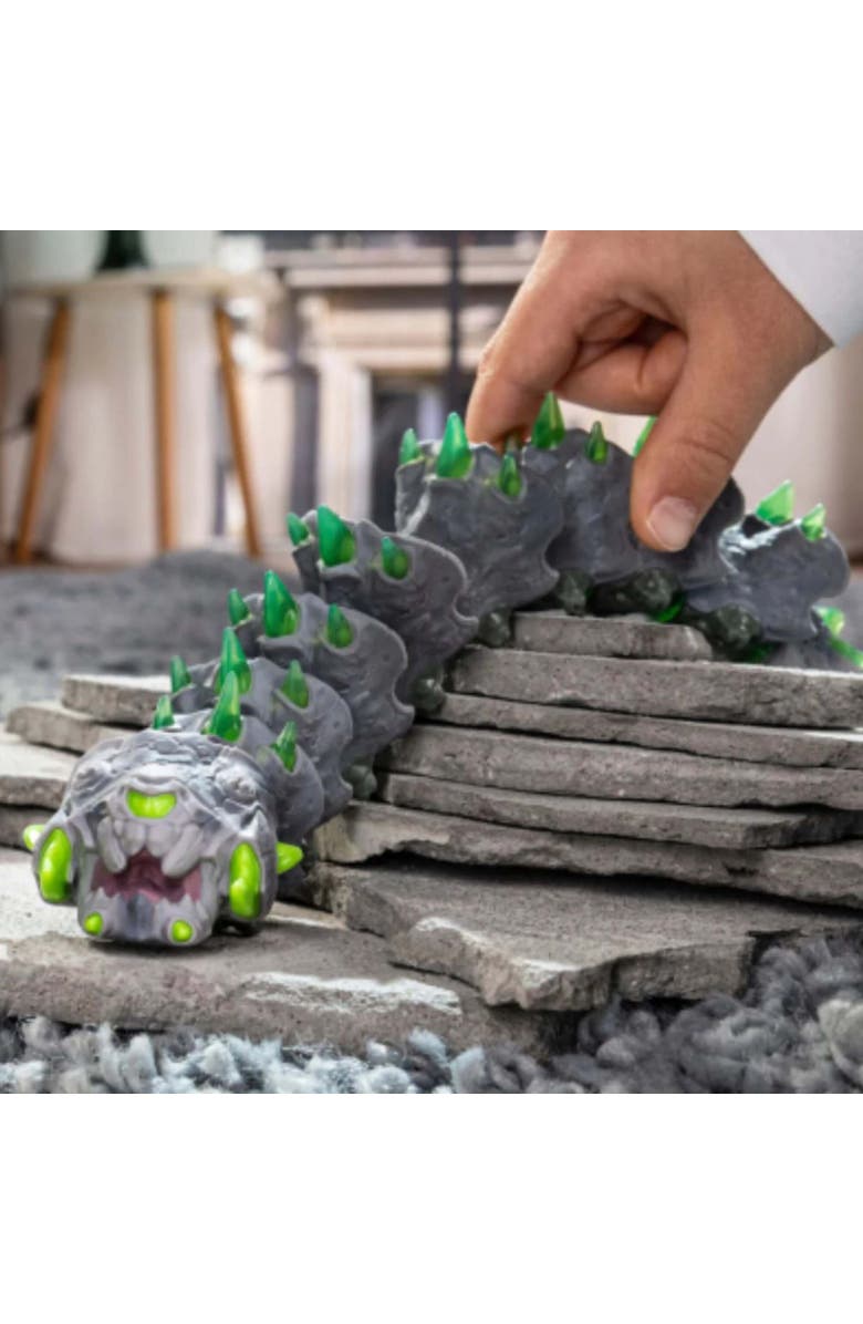 Schleich Eldrador Creatures, Stone Worm, 11 Inch Movable Bug Figurine, Kids 6+, Alternate, color, Multicolored
