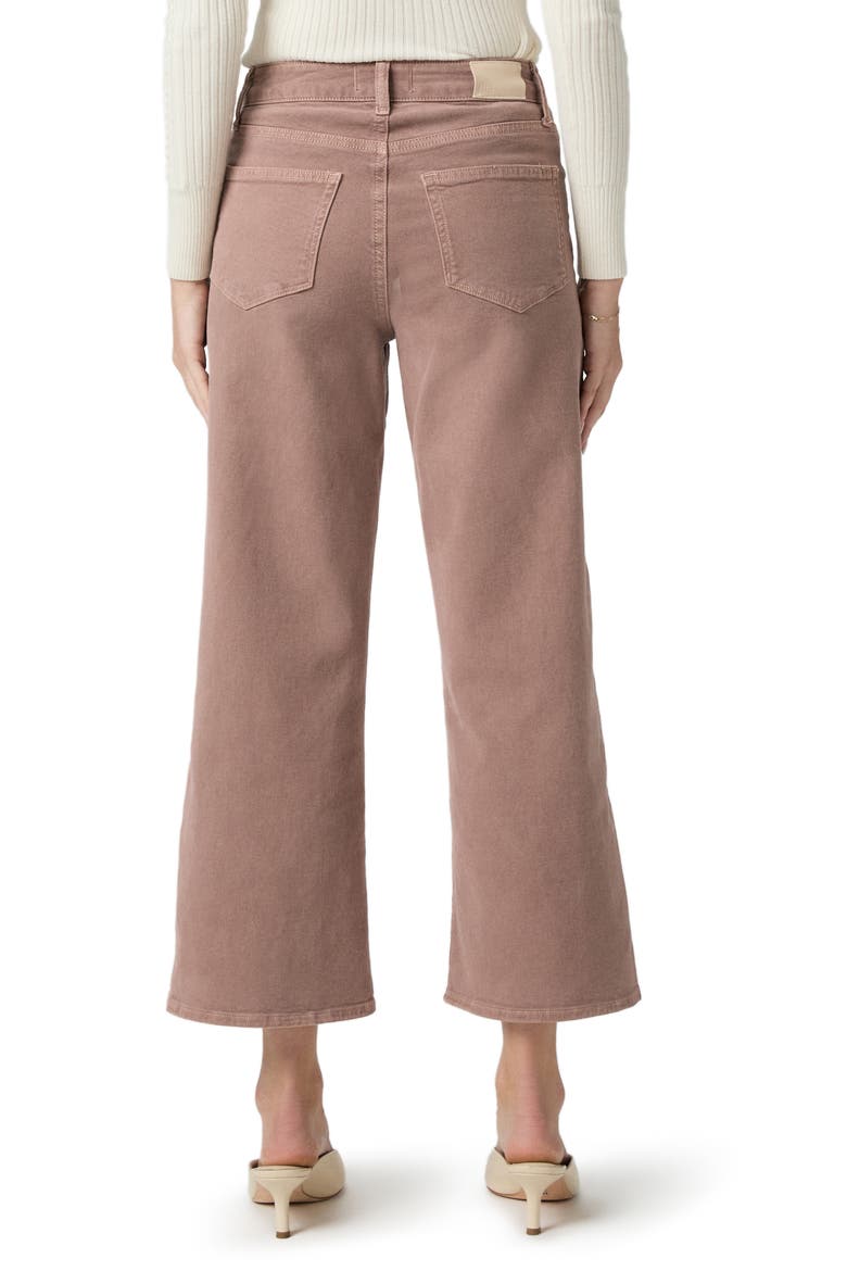 Anessa High Waist Ankle Wide Leg Jeans, Alternate, color, VINTAGE MAUVE MIST