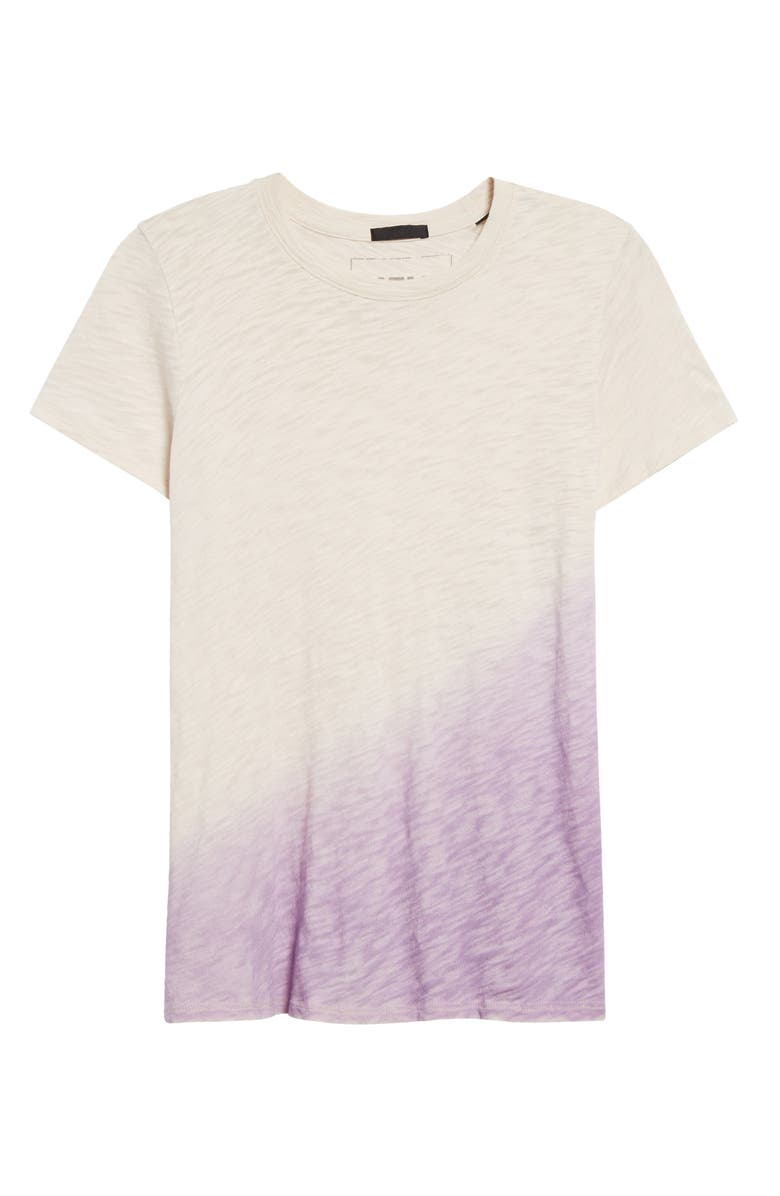 ATM Anthony Thomas Melillo Slub Dip Dye Cotton T-Shirt, Alternate, color, Tan Combo