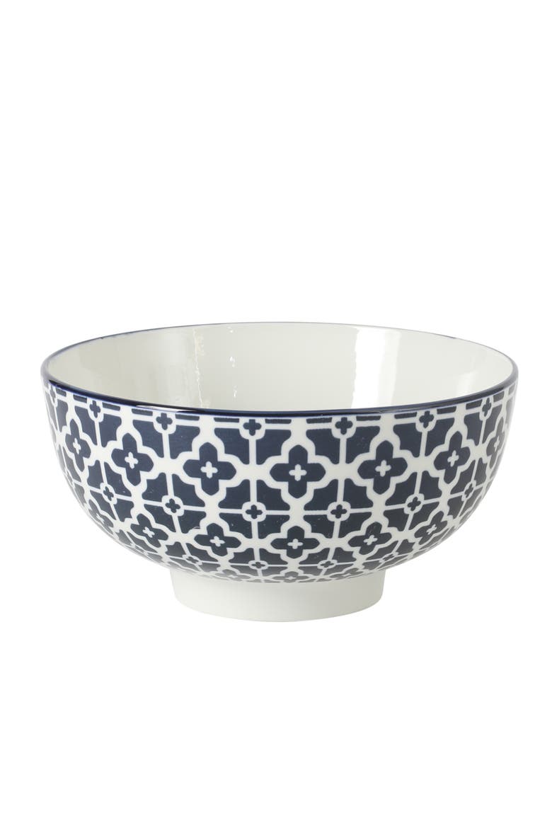 Castle Way Stoneware Serving Bowl Set, Alternate, color, Blue/White