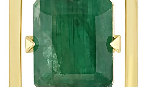 Bony Levy El Mar 14k Gold Emerald Pendant Necklace In Gold