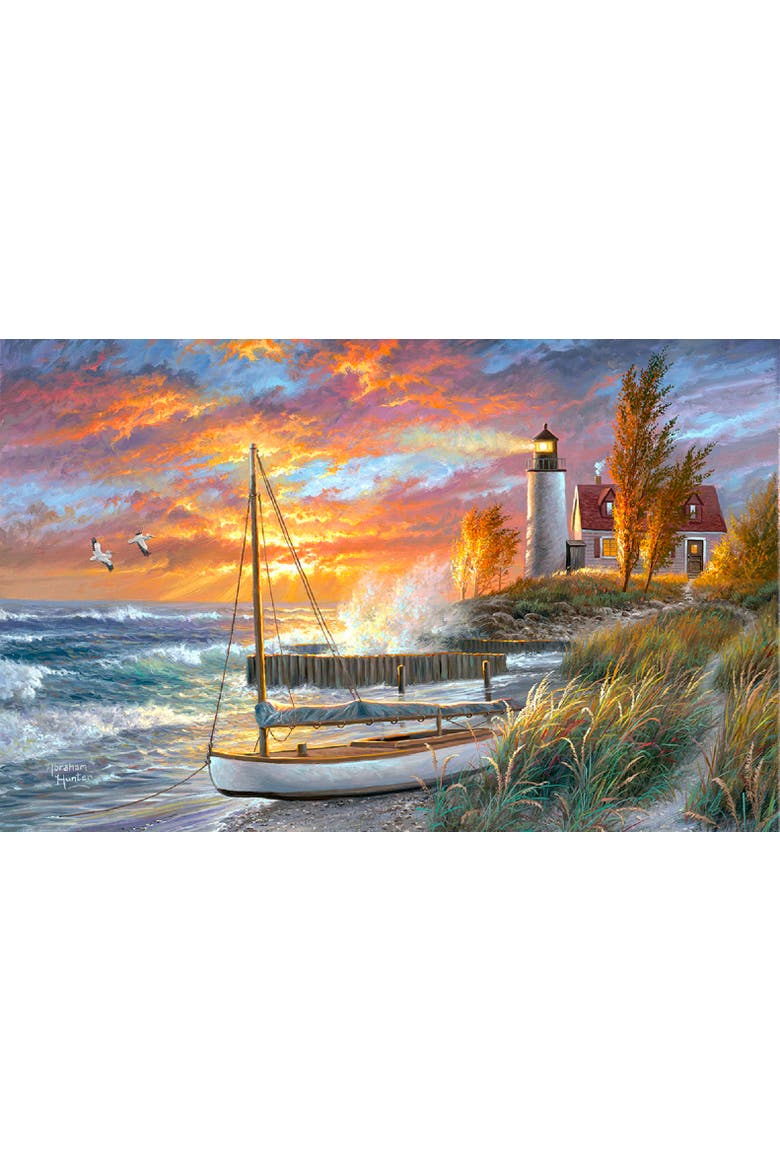Point Betsie Lighthouse 550 piece Jigsaw Puzzle for Adults, Alternate, color, Multicolor