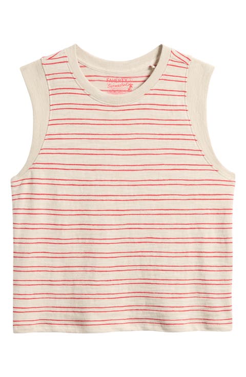 Sunwashed Slub Muscle Tank