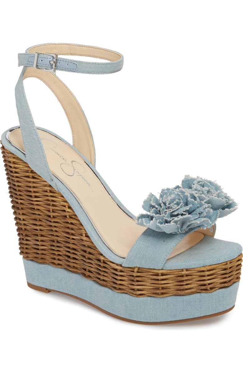 Jessica Simpson Pressa Platform Wedge Sandal, Main, color,