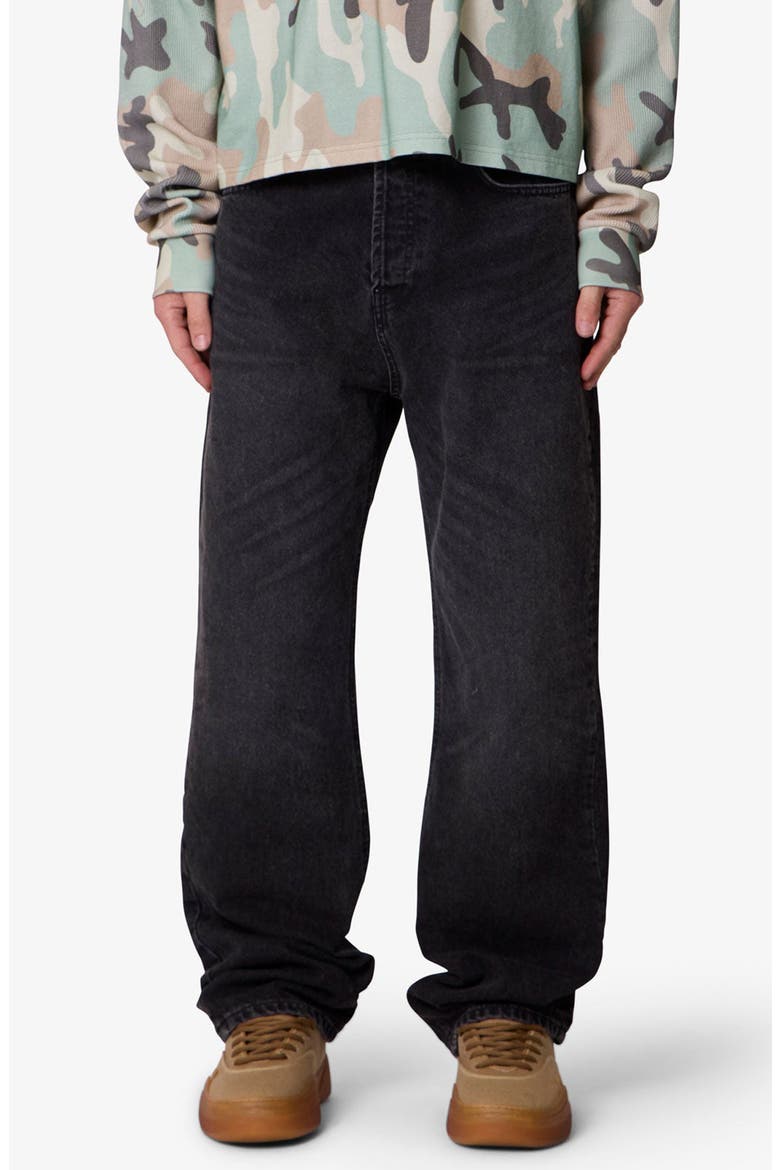 Baggy Denim Jeans, Main, color, WESTERN BLACK