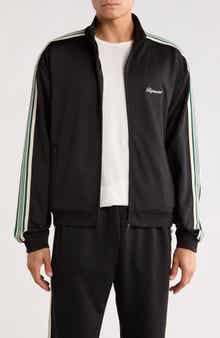 Represent Embroidered Logo Tape Stripe Track Jacket