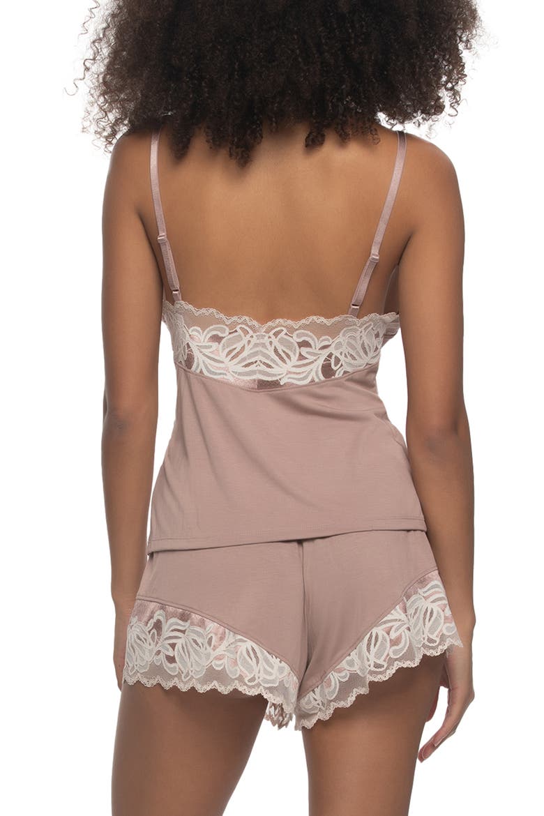 Amelie Short Pajamas, Alternate, color, DRY PETAL