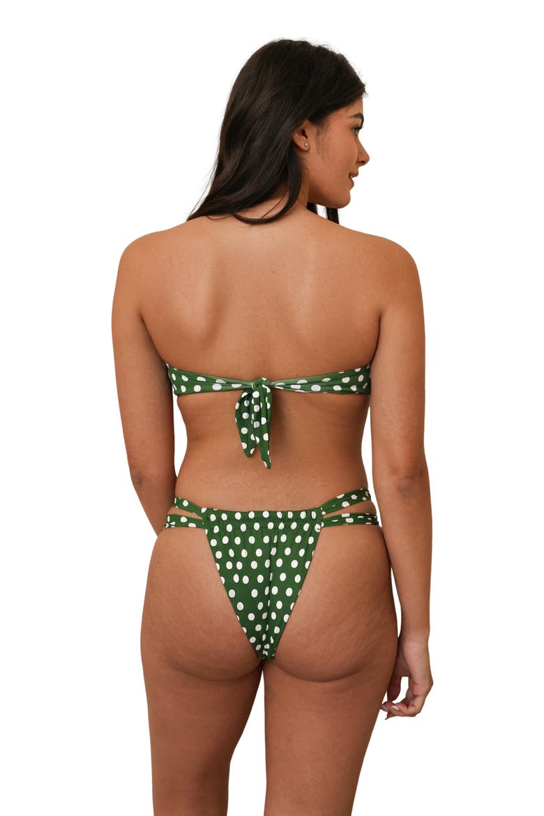 Serenade Cheeky Bikini Bottom, Alternate, color, Luna Verde