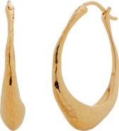 Monica Vinader Deia Hoop Earrings