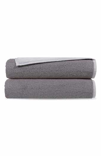 DePera Double Face 2-Piece Turkish Cotton Bath Towels