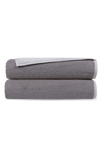 Depera Double Face 2-piece Turkish Cotton Bath Towels In Multi