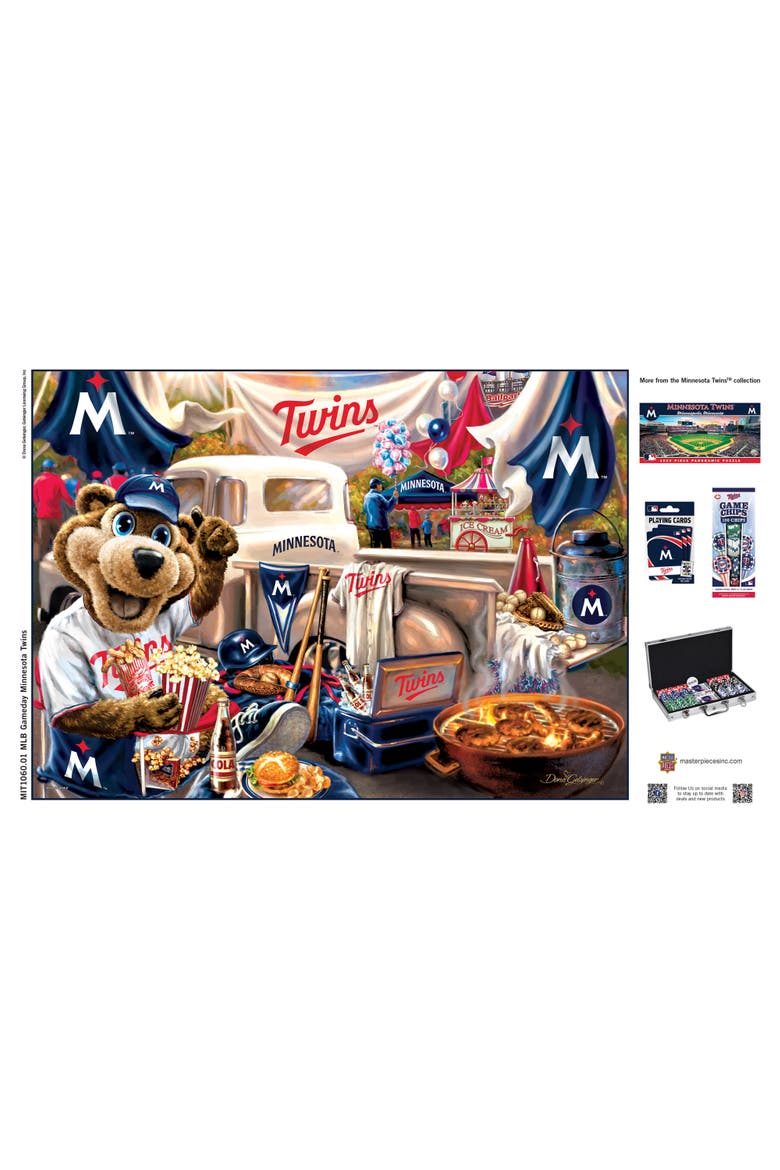 Minnesota Twins Gameday 1000pc Puzzle, Alternate, color, Multicolor