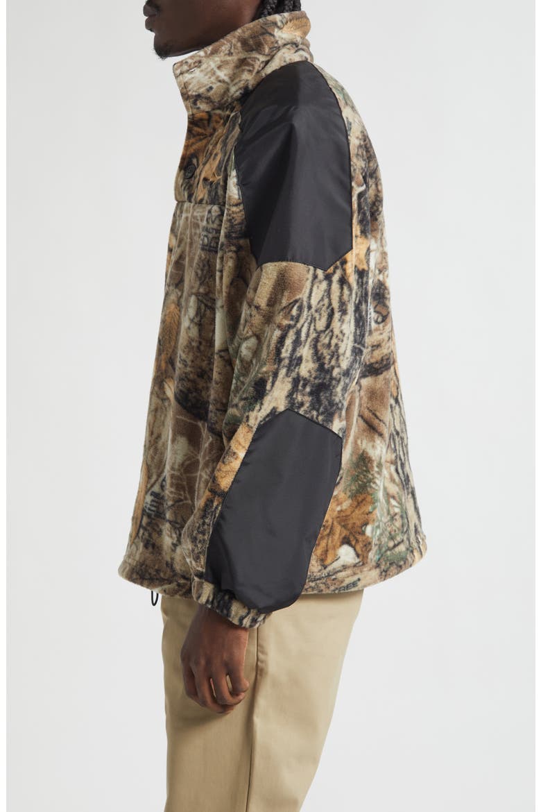 Basecamp Fleece Pullover, Alternate, color, REALTREE CAMO