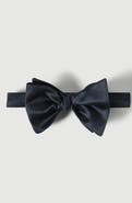 Brunello Cucinelli Cotton and silk satin bow tie
