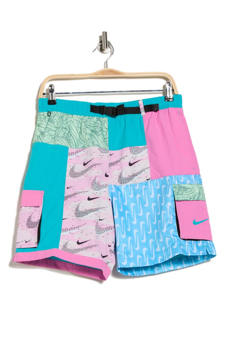 7-Inch Volley Swim Trunks, Alternate, color, DUSTY CACTUS