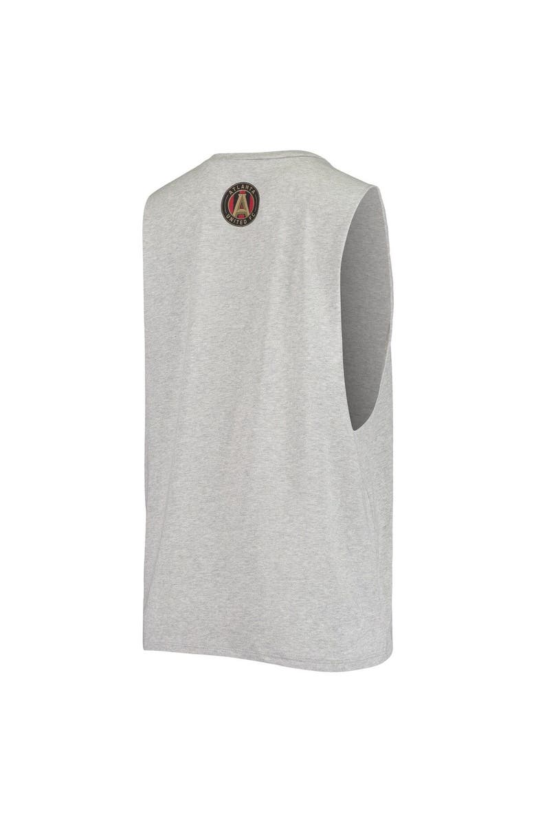FANATICS Women's Fanatics Branded Gray Atlanta United FC Speed Lab SumSweet Tri-Blend Muscle Tank Top, Alternate, color, 