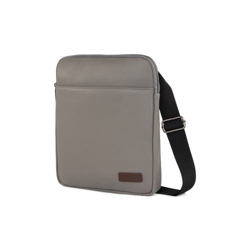 Bugatti Contrast Crossbody In Grey