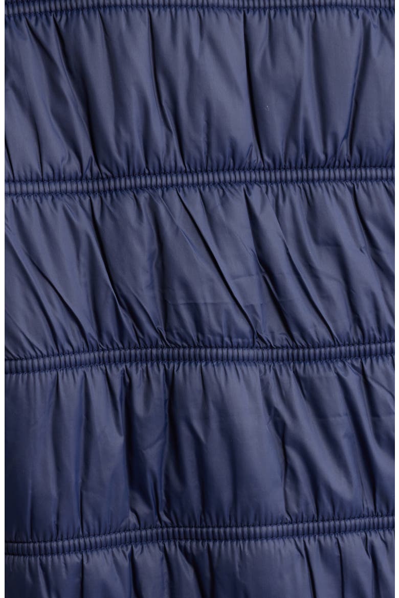 High Collar Puffer Coat, Alternate, color, INK