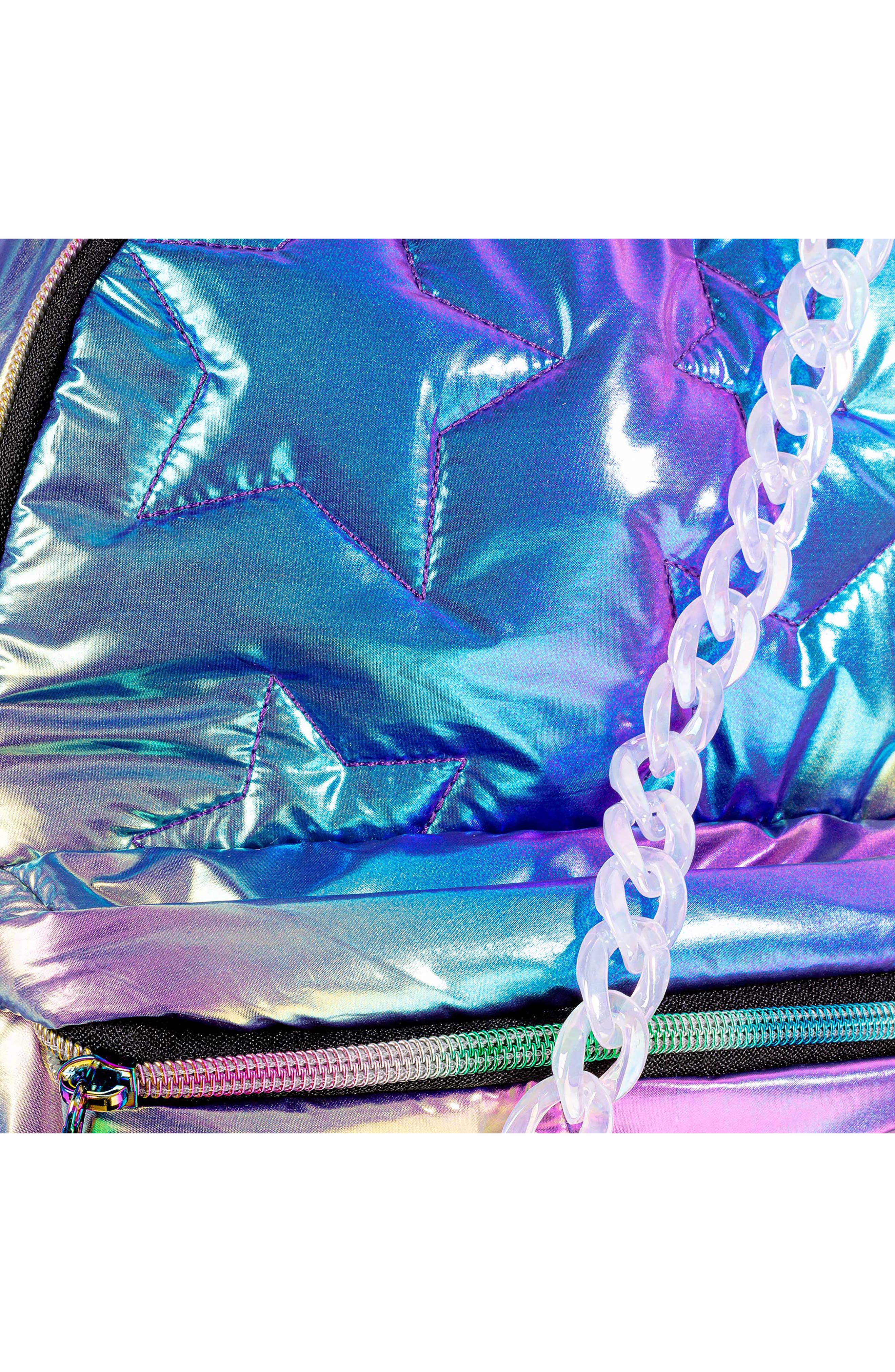 Fashion Angels Kids' Mini Slick Star Backpack, Alternate, color, Multi