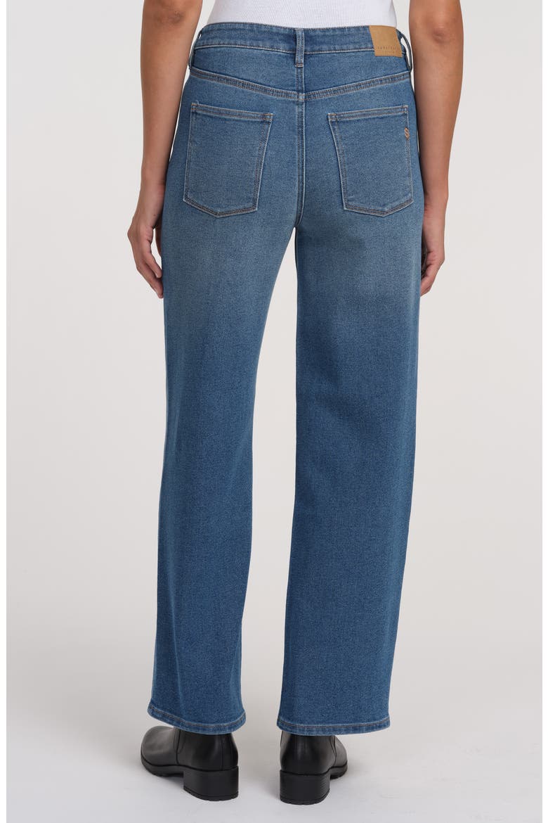 Soliel '90s Mid Rise Straight Leg Jeans, Alternate, color, MEDIUM WASH