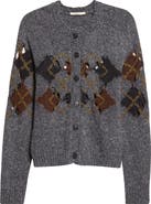 Kallmeyer Colson Argyle Wool Blend Cardigan
