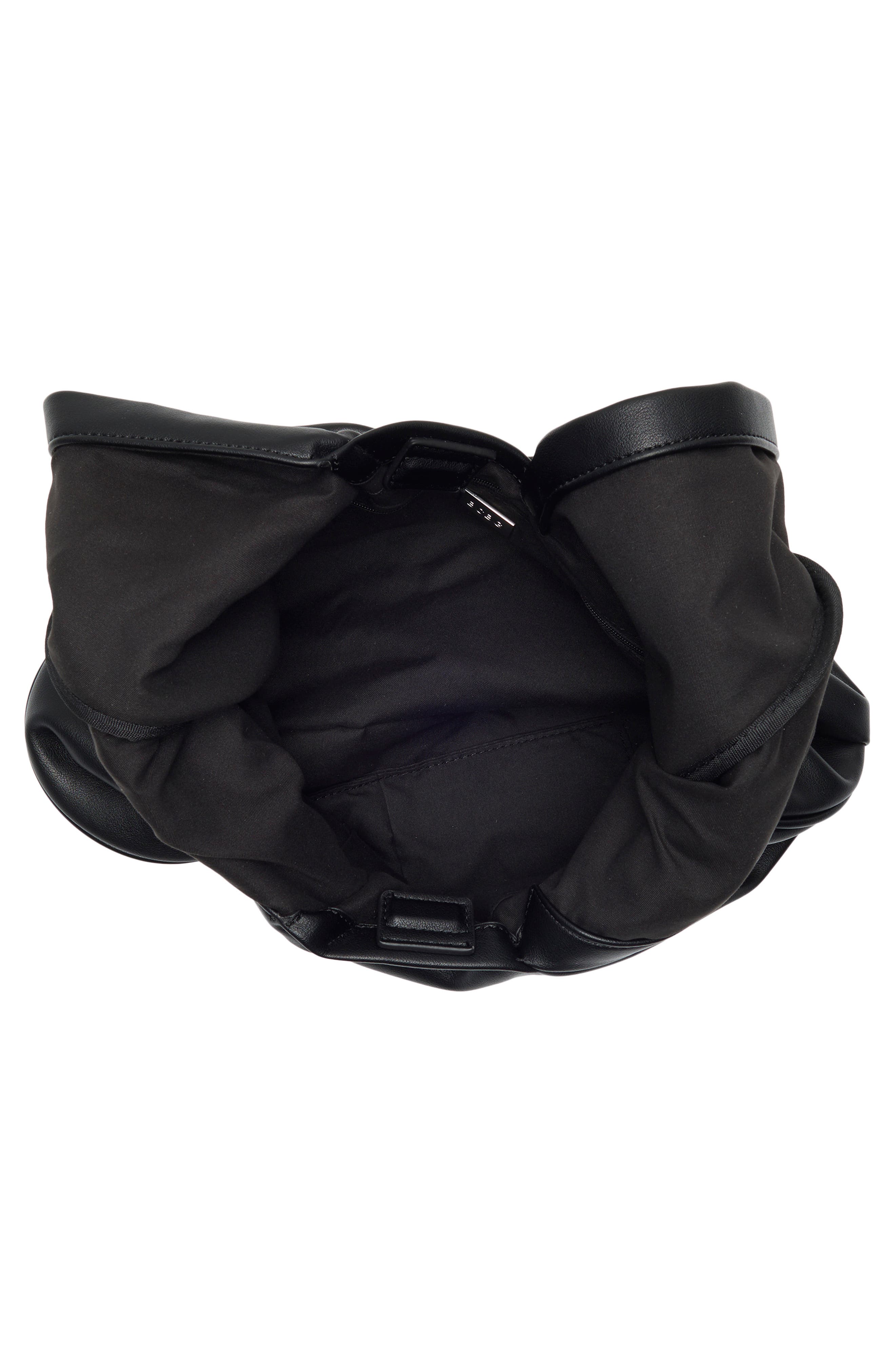 BCBG Crisscross Large Hobo Bag, Alternate, color, Black