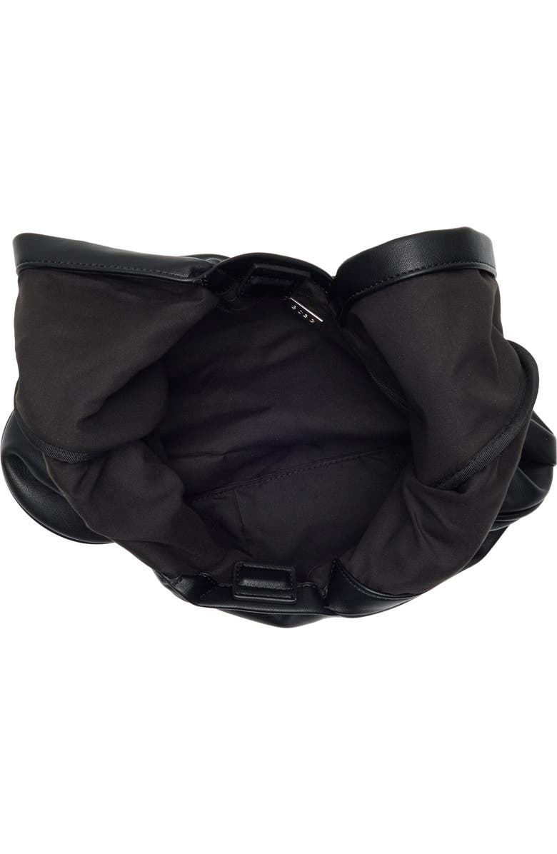 BCBG Crisscross Large Hobo Bag, Alternate, color, Black