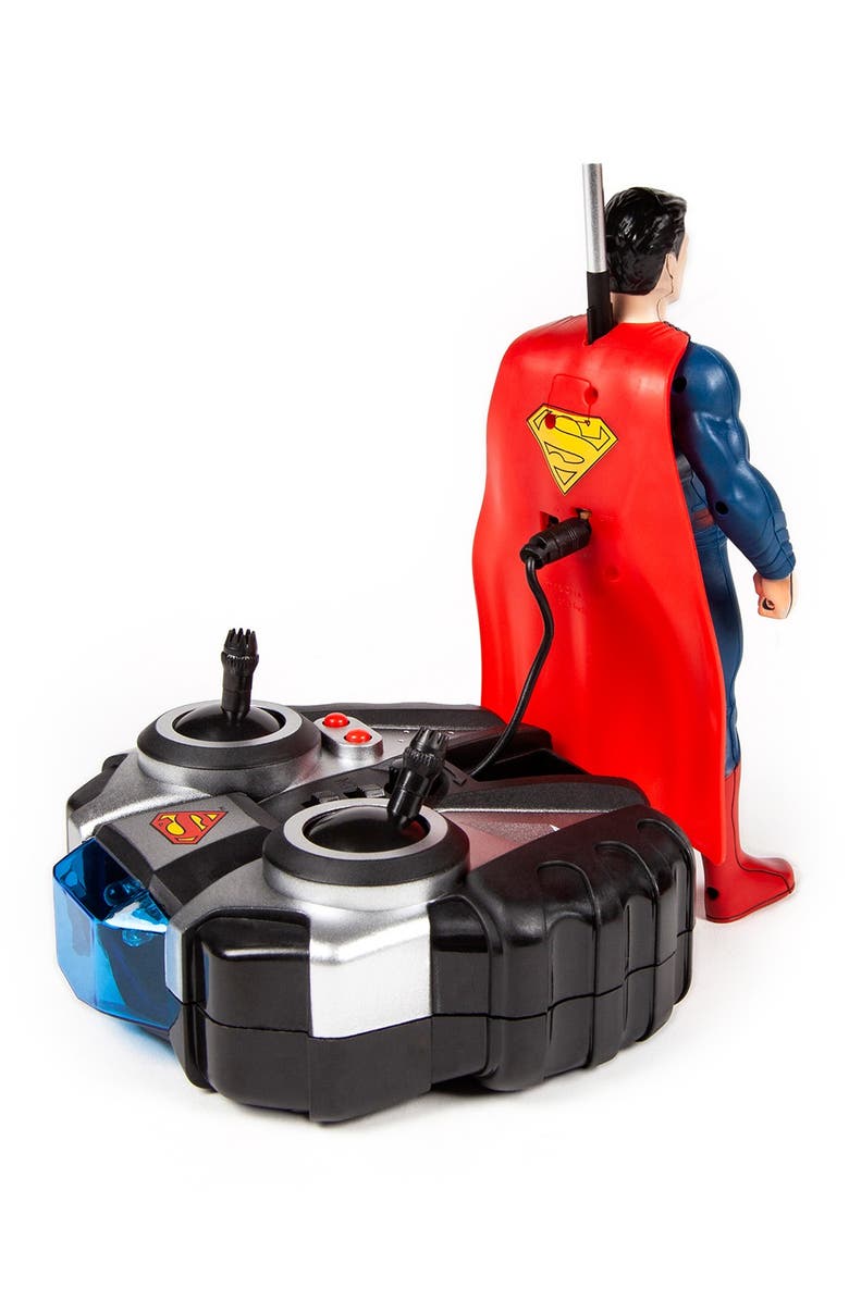 WORLD TECH TOYS Superman 2CH IR Flying Figure Helicopter, Alternate, color, Red