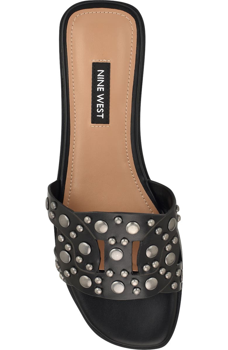 Nine West Gomaz Slide Sandal, Alternate, color,