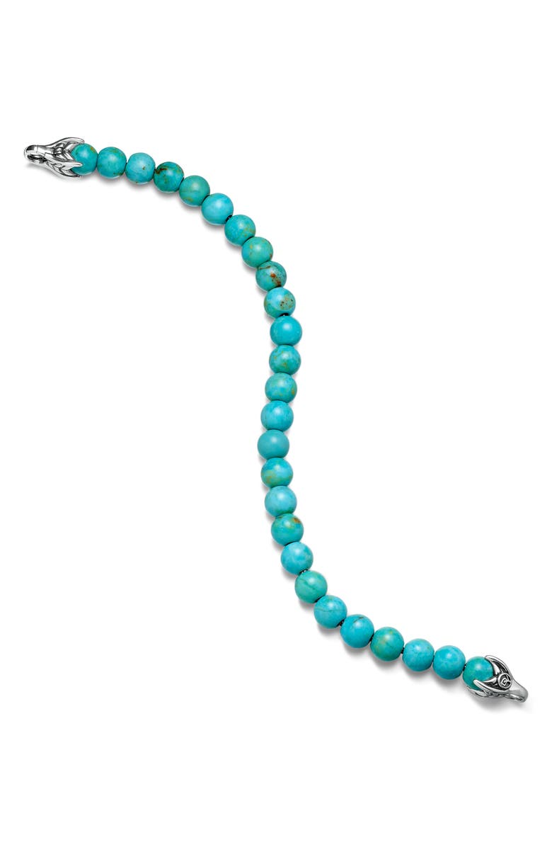 David Yurman Spiritual Beads Turquoise Bracelet, Alternate, color, Turquoise