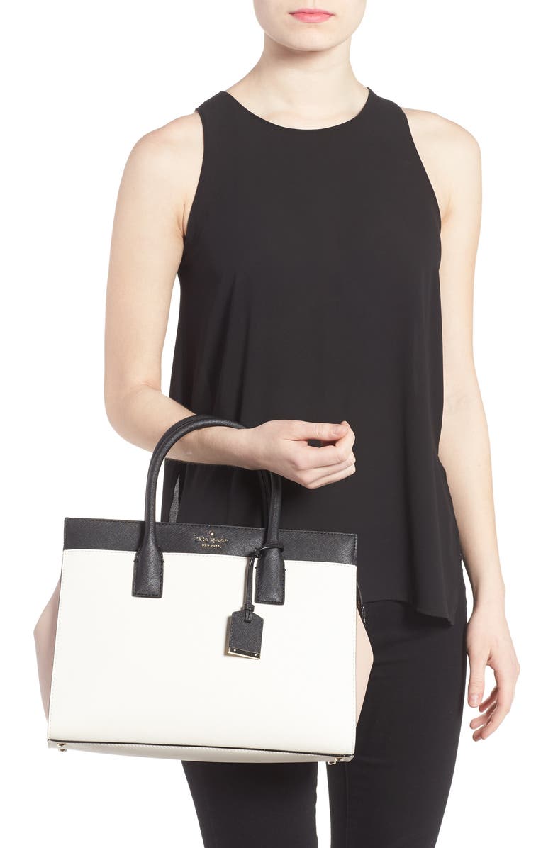 Kate Spade New York cameron street - candace leather satchel, Alternate, color,