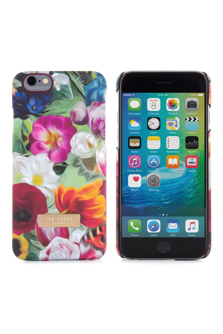 iPhone Floral Swirl 6/6s Case, Main, color, MULTI