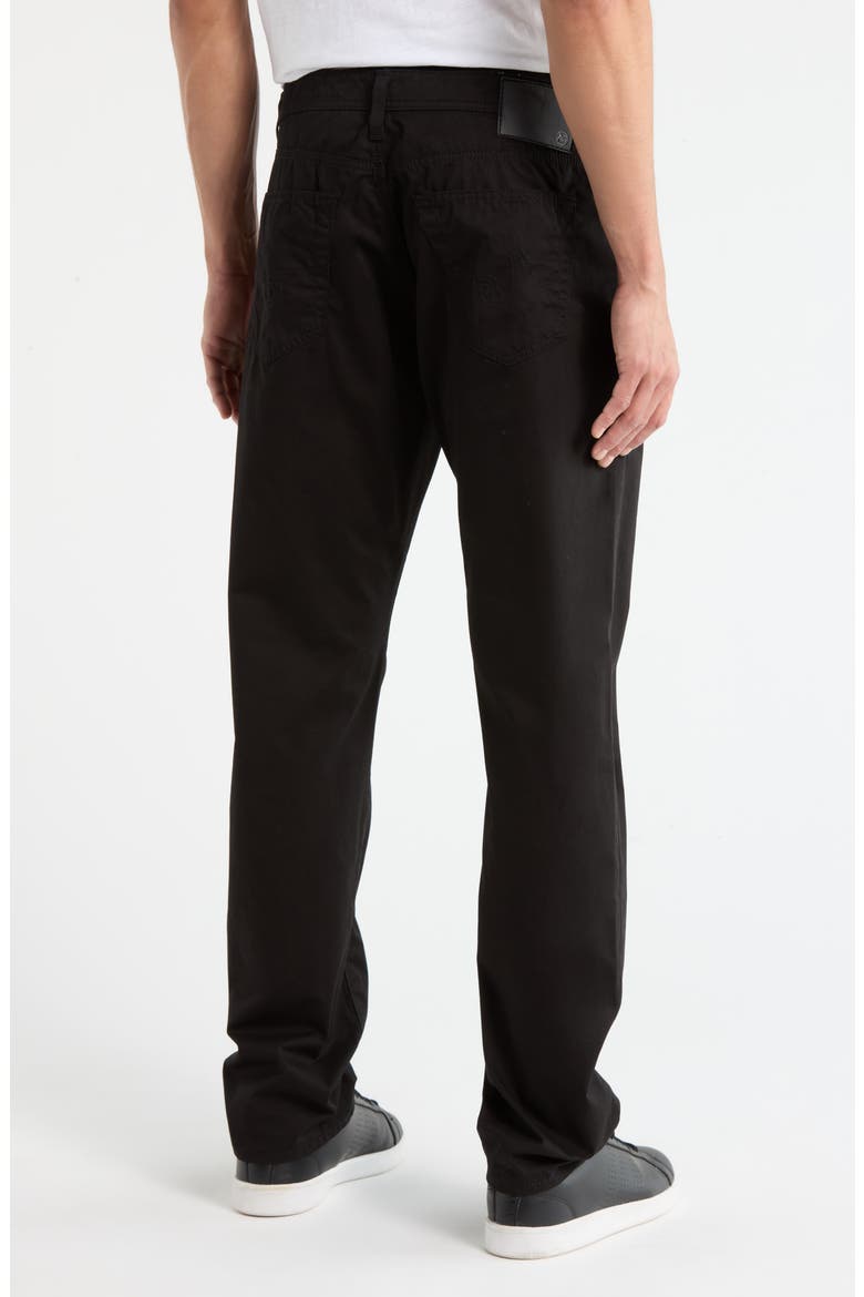 Everett Slim Straight Leg Jeans, Alternate, color, TRUE BLACK
