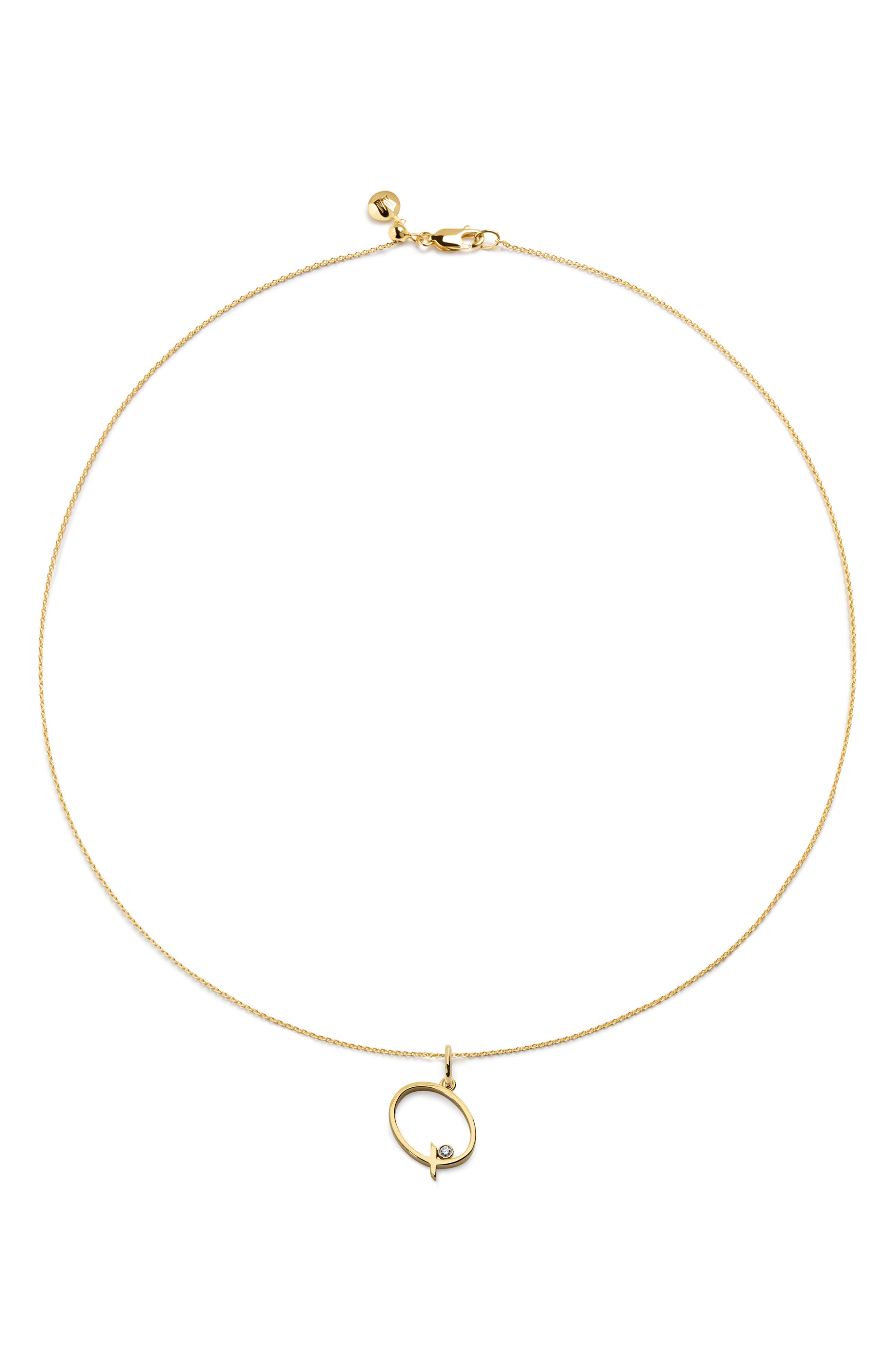 18K GOLD VERMEIL Q