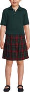 Lands' End School Uniform Kids Short Sleeve Interlock Polo Shirt