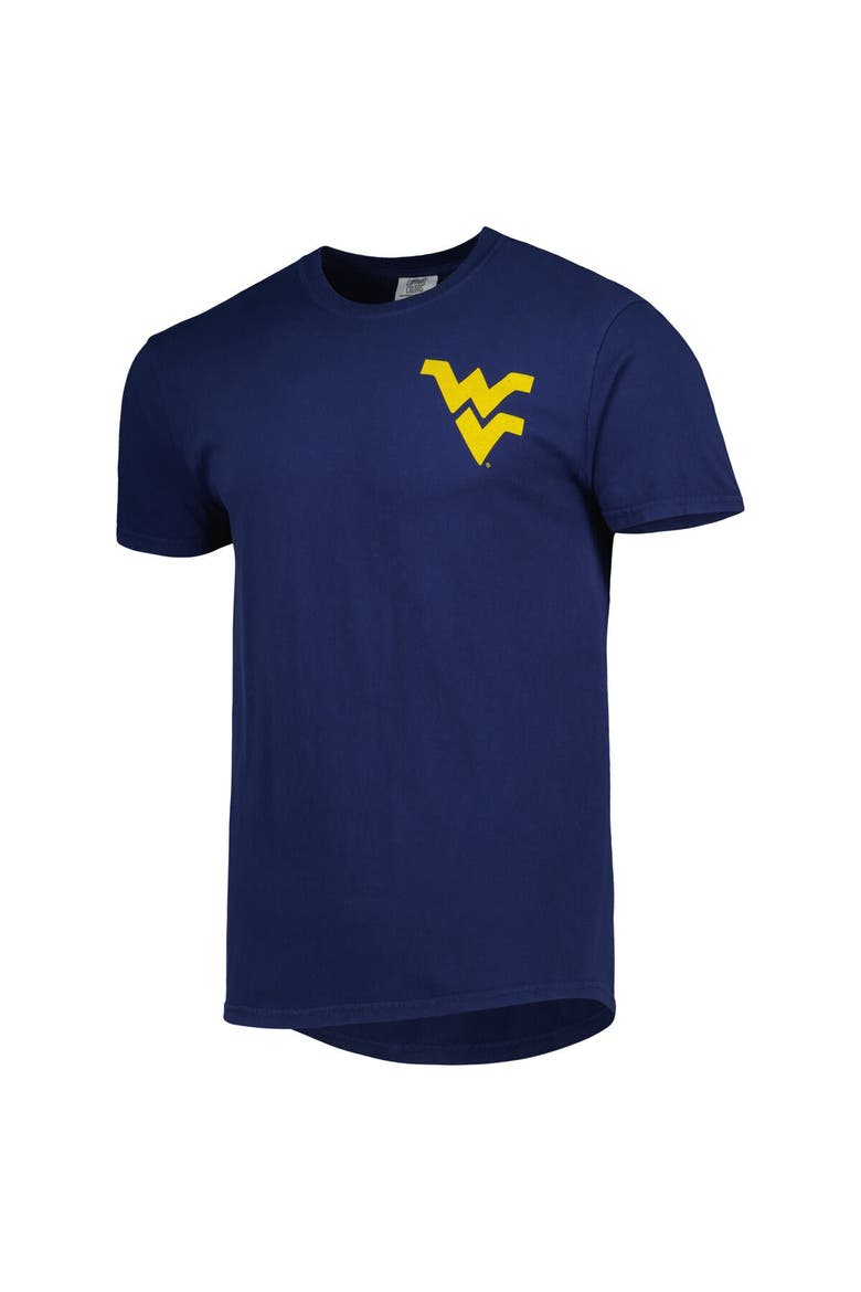 Men's Navy West Virginia Mountaineers Hyperlocal T-Shirt, Alternate, color, Navy