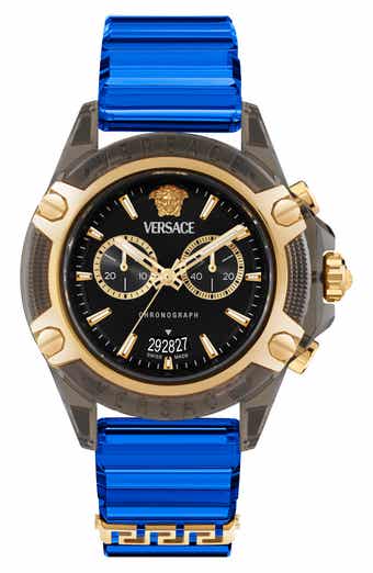 Icon Active Silicone Strap Watch, 44mm